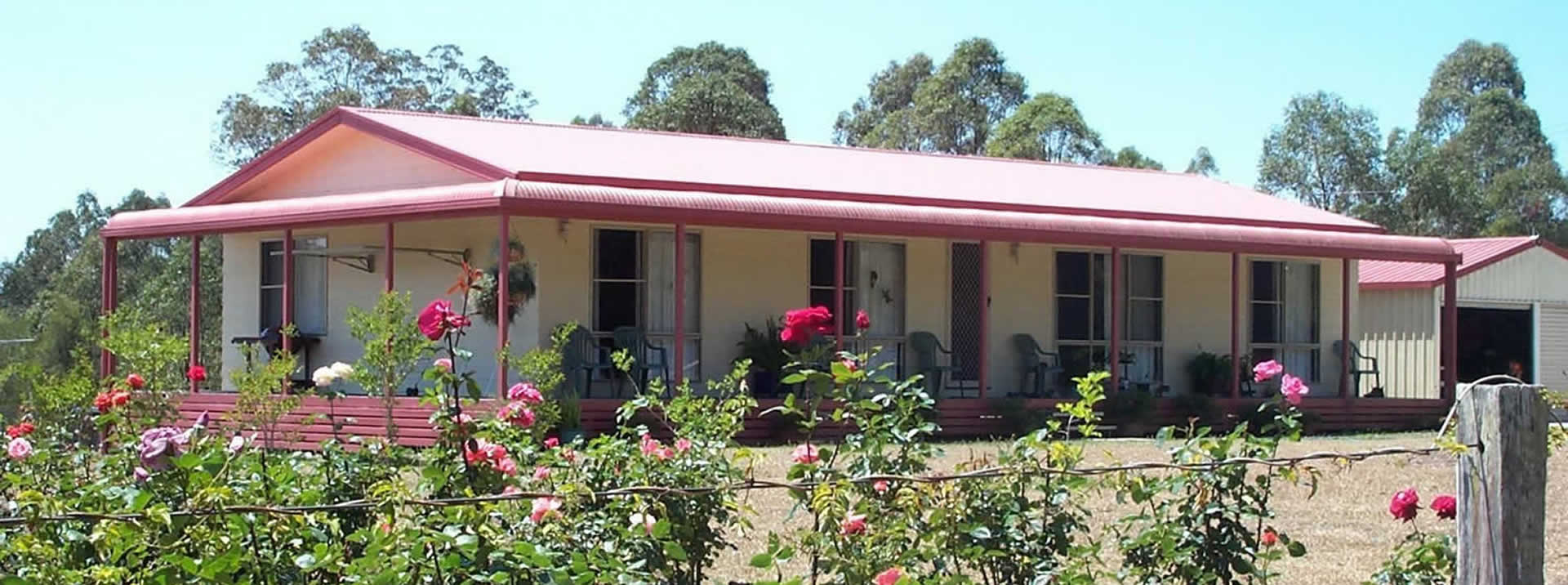 The exterior of a colonial relocatable home in NSW